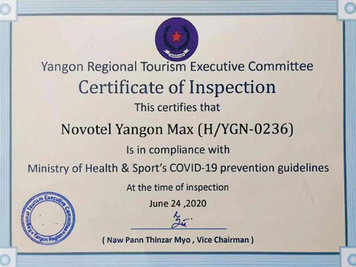 Novotel Yangon Max Eksteriør bilde